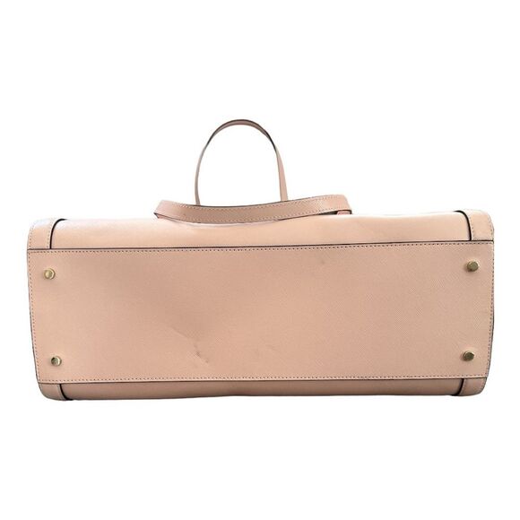 Kate Spade Madison Saffiano East West Leather Laptop Tote bag Pink and wallet - Picture 7 of 11